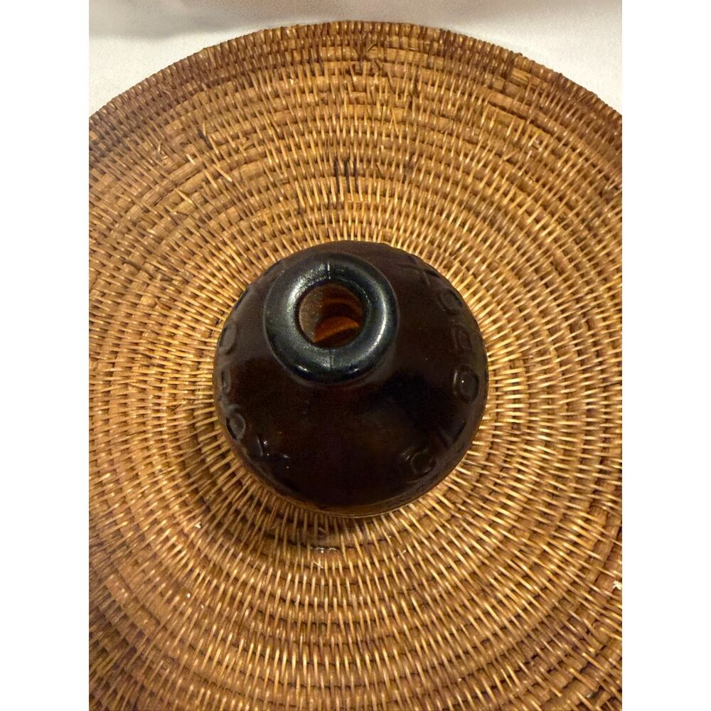 Vintage CLOROX Amber Brown Glass Bottle - Picture 5 of 6
